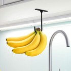  2Pcs Küche Unter Schrank Banana Haken Hängen Frische Bananen Lagerung Aufhänger