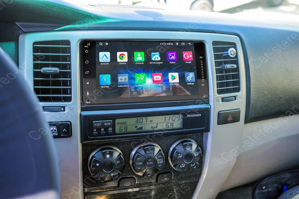 7" Stereo Radio Carplay Android For Toyota 4Runner 2003-2009 With JBL Head Unit - Image 4 of 4