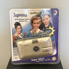 Suprema Sunshine Flash Outdoor Camera 35mm Gold New Sealed Retro Vintage 90's
