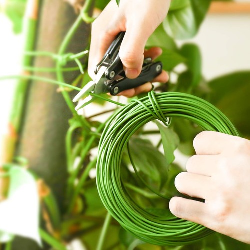 Plant Ties 65.6 Feet, All-Purpose Garden Wire Ties, Plant Wire, Soft Twist, G... - Picture 6 of 7