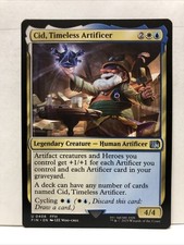 MTG Cid, Timeless Artificer Magic: The Gathering Final Fantasy #0408