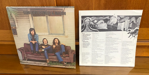 Crosby Stills Nash Self-titled vinyl record 1st Press 1969 SD 8229 EX - Imagen 4 de 13