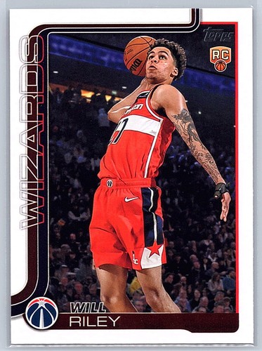 WILL RILEY – 2025-26 Topps Flagship #221 – Base (RC) - Picture 1 of 2