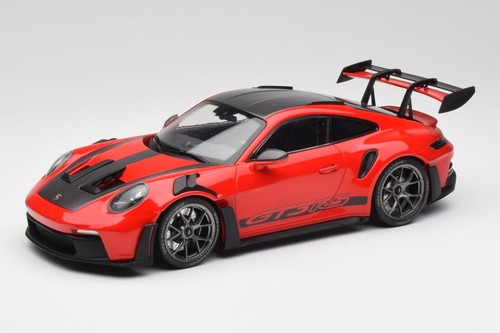 153062246 Porsche 911 992 GT3 RS Guards Red & Silver Wheels Weissach Package - Picture 1 of 6