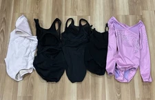 Dance Leotard Lot of 5 Various Brands Youth Size 6