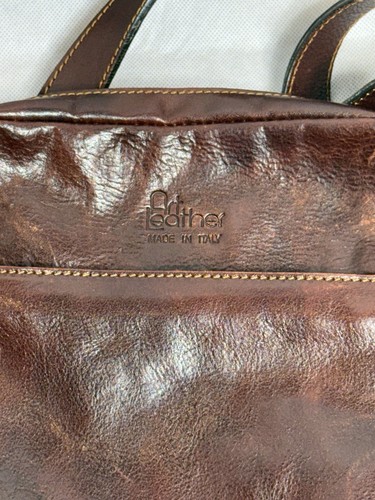 The Art Of Leather Made in Italy Umhängetasche braun - Bild 2 von 5