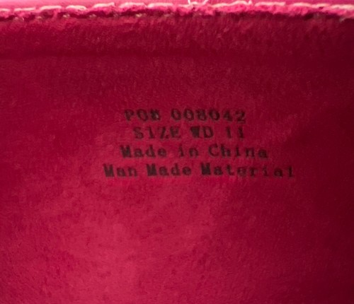 Journee Collection Damen Wrenn Slipper Halbschuhe Flats Fuchsia Größe 11 WD - Bild 10 von 10