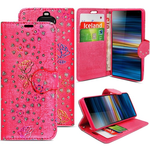 Flip Case For Sony Xperia XZ XZ1 XZ2 XZ3 XZ4 XZ5 Premium Compact Leather Cover - Picture 11 of 17