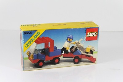 Motorcycle Transport #6654 from Town () – LEGO set