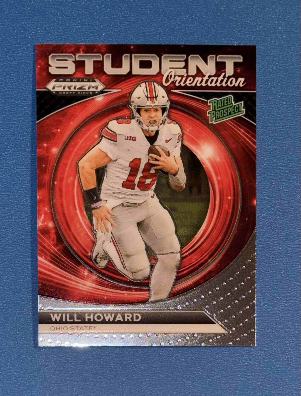 2024 Panini Prizm Draft Picks Student Orientation Will Howard #SO-WH RC