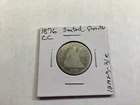1876 CC Seated Liberty 90% Silver Quarter from Carson City Mint 121925 31e