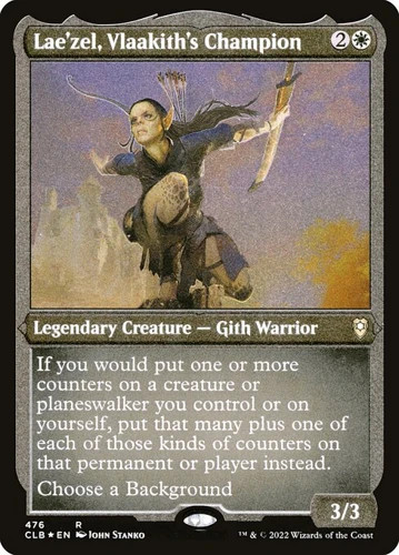 Lae'zel, Vlaakith's Champion - Foil inciso CLB QUASI NUOVO MTG - Foto 1 di 1