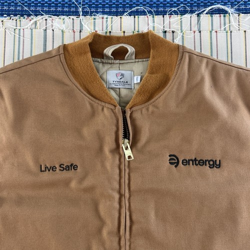 Tyndale FR Vest Mens 2XRG Brown BRANDED 47 CAL CAT 4 NFPA 2112 Workwear #8744 - Picture 3 of 14