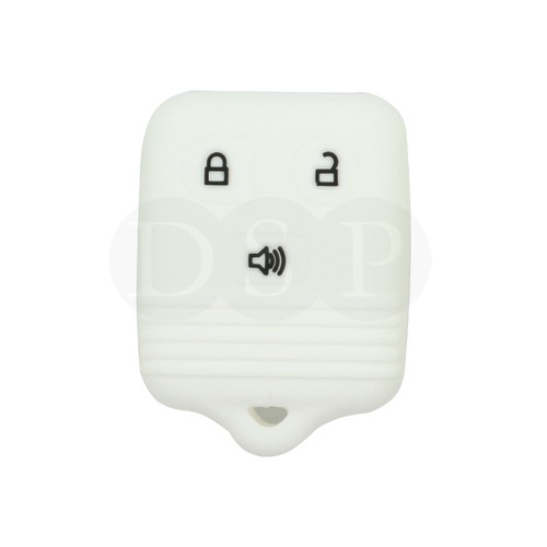 Silicone Cover fit for FORD MERCURY MAZDA Remote Key Case 3 BTN Hollowed 2715 - Picture 14 of 19