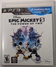 Disney Epic Mickey 2: The Power of Two Sony PlayStation 3 PS3 Cib Test & Works