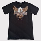 Daytona Bike Week T Shirt 2010 18th Annual Size Small Black Eagle