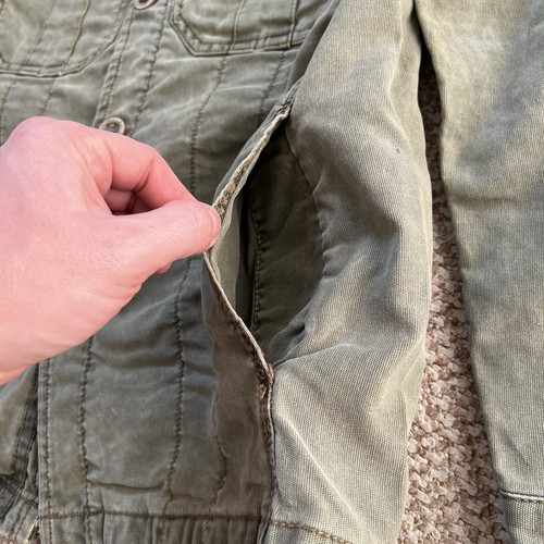 Alpha Industries Vintage Military Field M-65 Faded Canvas Cotton Jacket - Picture 13 of 24