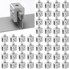 Roof Panel Clamps U-Shape Standing Seam Roofs  Solar Racking System - 48pcs