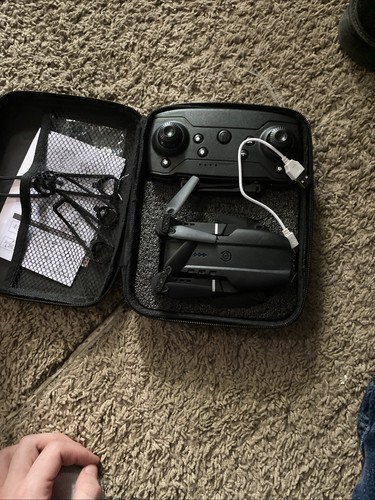 E99 Pro HD Dual Camera FPV Portable Aerial Photography Foldable Quad Drone Black - Picture 4 of 4