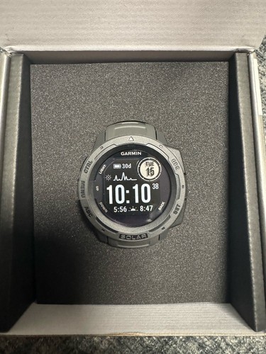 Garmin Instinct Solar Rugged GPS Smartwatch 45mm Graphit - (010-02293-10) - NEU - Bild 5 von 5