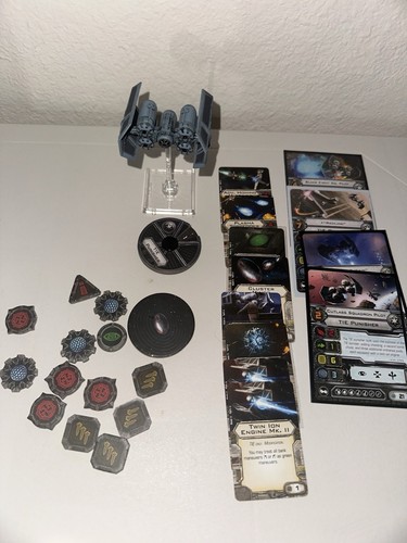 STAR WARS X-WING MINIATURES GAME 1.0 TIE PUNISHER EXPANSION PACK