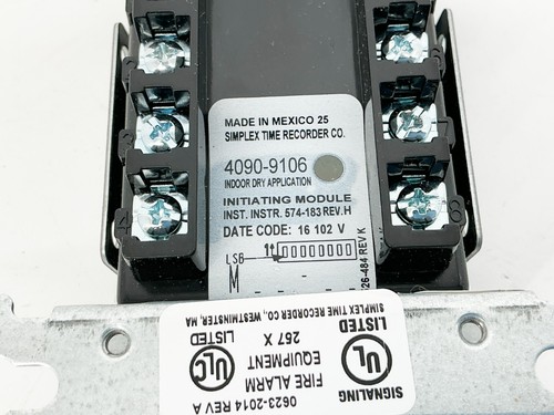 New Simplex 4090-9106 ZAM Class A Monitor IDET Module 0617948 - Picture 6 of 6