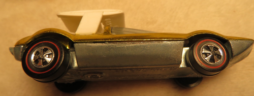 1969 Hot Wheels Redline Swingin Wing Golden Yellow Near Mint See Photos - Picture 3 of 18