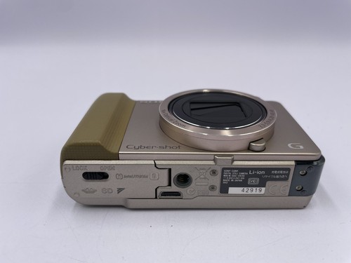 English OK  N MINT Sony Cyber-shot DSC-HX9V brown Digital Camera 1407 - Picture 6 of 22