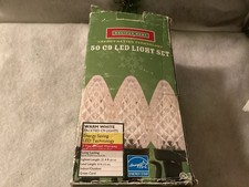 Holiday Home 50 C-9 LED Light Set. Works. Never Used. Warm White.
