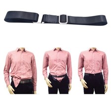Adjustable Polyester Stay Belt Men's Shirt Collar Stays Lock Undergarment