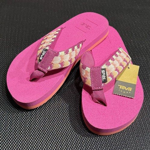Teva Mush II Gr. 1 Jugend Kinder Flip Flop Zehenstegsandalen - Bild 4 von 10