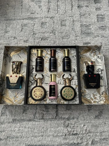 Bharara Mini Collection 8 Piece Perfume Gift Set King Queen Onyx Pharaoh EDP Set - product listing photo