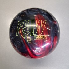 Hammer Raw Hybrid Red/Smoke/Black  bowling ball 10 LB   new in box  #231