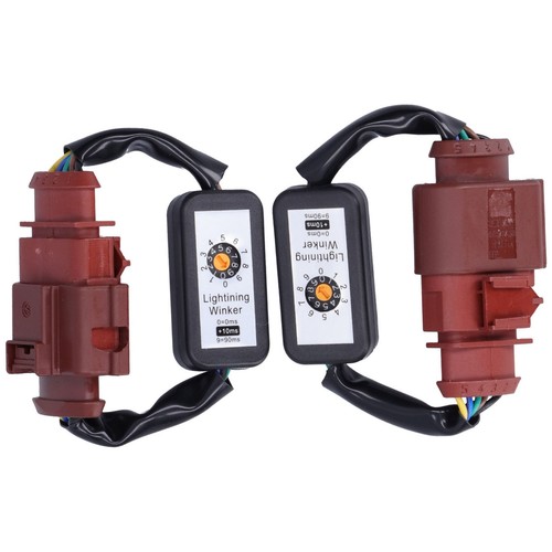 Car LED Tail Lights Dynamic Turn Signal Adapter Harness Blinker Module Kits - Picture 7 of 22