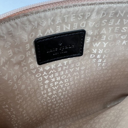Kate Spade New York Glitzer Zip Kosmetiktasche Pink Live Bunt - Bild 3 von 6