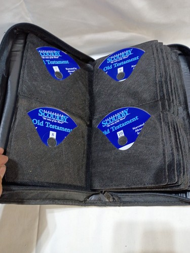 Alexander Scourby & James Earl Jones AUDIO Bible on 62 Cds King James Version - Foto 2 di 13