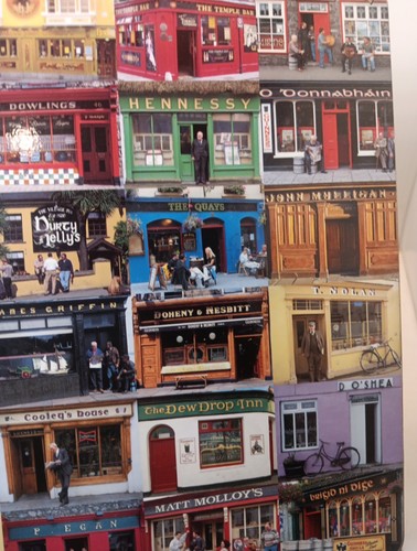 Juego de 4 manteles de corcho informales para comedor cocina Pimpernel Irish Pubs 11,5x8,5 - Imagen 3 de 8
