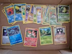 Vintage Pokemon Card Lot - 20 cards including holos, charmander, treeko and more