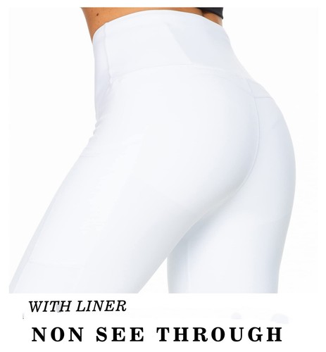 Kcutteyg Yoga Pants for Women with Pockets High Waisted Leggings Workout Spor... - Picture 3 of 6