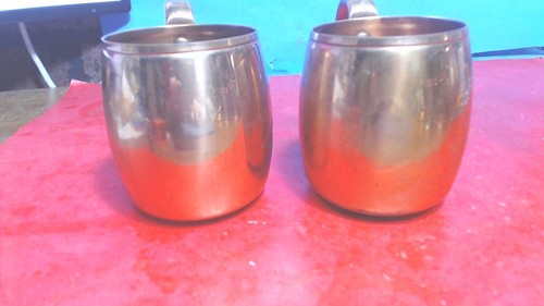 Vintage - West Bend Aluminium Co - 2 - massive Kupferbecher - Moscow Mule Tassen - Bild 5 von 8