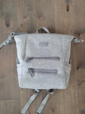 Dagne Dover SMALL Indi Neoprene Diaper Backpack Gray SMALL.