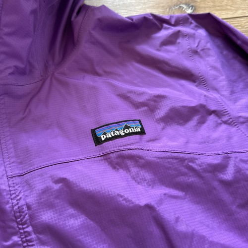 Patagonia Jacket Womens XL Purple Torrentshell H2NO Rain Waterproof 83805 - Picture 8 of 9
