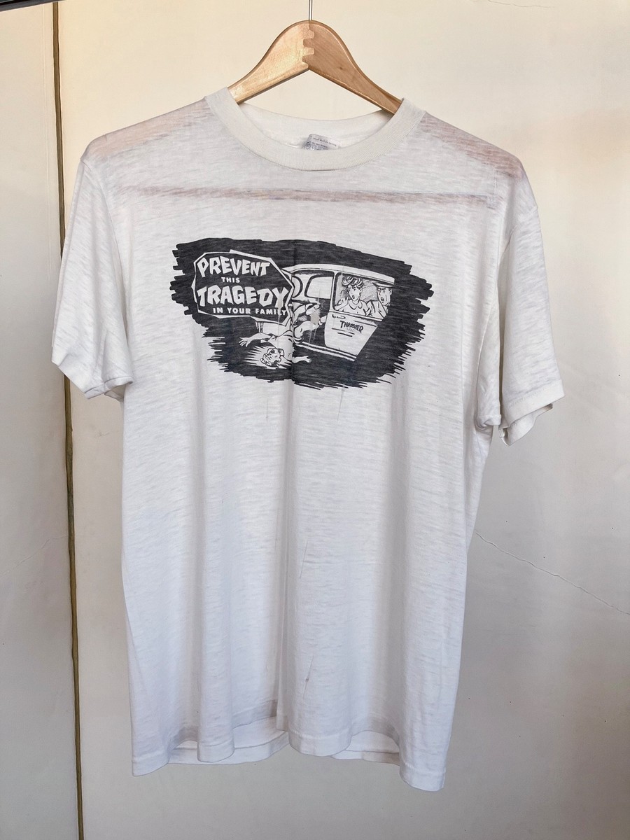 80s USA製 Thrasher Magazine ロング Tシャツ #2 80s USA製 Thrasher Magazine ロング Tシャツ #2