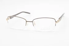 NEW ARISTAR CHARMANT AR16366 COLOR-535 BROWN GOLD AUTHENTIC EYEGLASSES 52-17