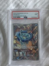 Pokemon Stellar Crown Squirtle Illustration Holo Foil Card #148/142 PSA 9 Mint