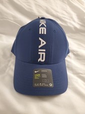 NIKE AIR LEGACY 91 ADULT MENS SNAPBACK ADJUSTABLE HAT BLUE WHITE NEW