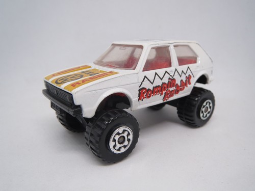 Matchbox #7 ROMBING RABBIT VW Golf Lesney Superfast England Unboxed Vintage 1982