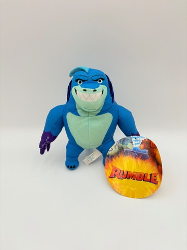 Rumble WWE Wrestling Movie Tentacular Blue Monster Plush Stuffed 2021 - 8" - Picture 1 of 9
