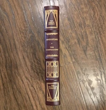 Franklin Library The Confessions of Saint Augustine 1980 The Great Books Leather