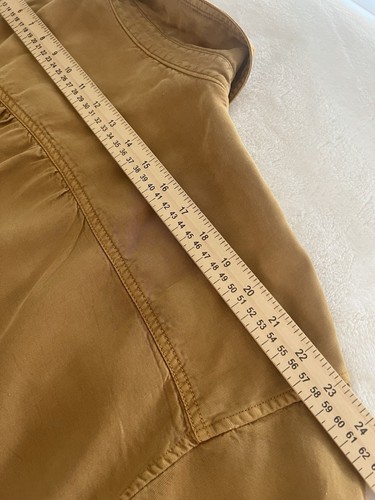 Pilcro Anthropologie Damen gelbes Utility Shirt Buttondown Größe M - Bild 15 von 17